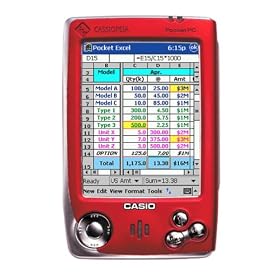 Casio Cassiopeia EM-500 Color Pocket PC (Red)