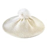 Isaac Mizrahi® Cashmere-Blend Beret - Ivory