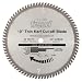 Freud LU74M010 10 Diameter x 80T ATB Thin Kerf Ultimate Crosscut Carbide-Tipped Saw Blade with 1 Arbor (.106 Kerf)