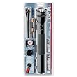 Mag-Lite SX0101RU Value-Pack: 1 x 3 D-Cell Stablampe und 1 x Mini Maglite AA inklusiv Nylonholster, Wegrollschutz, 2 Ersatzscheiben und Batterien