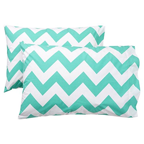 Santa Cruz Turquoise Chevron Twin Extra Long Sheet Set, Twin XL