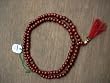 Rosewood Full Mala Red Sandal Wood Yoga Meditation Mala (108+1) Beads