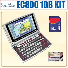 ECTACO Partner EC800 English-Chinese Talking Electronic Dictionary And Audio PhraseBook... by 