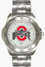 Cover image : Ohio State Buckeyes Gameday Sport Men's Watch with a Metal Band