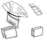 picture of TravelJohn Disposable Solid Waste Bags - 3-Pack