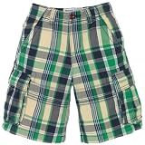 The Childrens Place Big-Boys Plaid Cargo Shorts