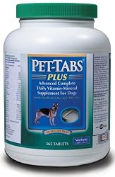 Pet-Tabs Plus for Dogs, 365 Tablets