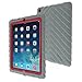Gumdrop Cases Drop Tech Color Case for the iPad 2,3,4- Gray/Red (CUST-DTPD3-MEDGRY_FRM-PD3-RED)