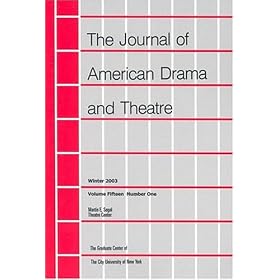 Journal of American Drama and Theatre by 