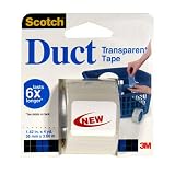 Scotch Transparent Tape, Duct, 1 roll