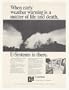 1974 E-Systems AUTOMET Early Weather Warning Tornado Print Ad