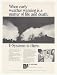 1974 E-Systems AUTOMET Early Weather Warning Tornado Print Ad