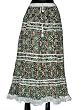 Birthday Gift -Green Color Floral Printed Wrap Girls Comfortable Clothing In India Size 37 For Free Shipping