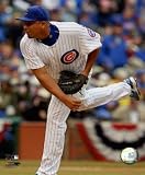 Carlos Zambrano Chicago Cubs 8x10 Photo (Pitching Action)