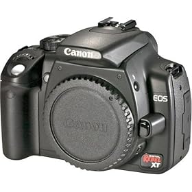 Canon Digital Rebel XT 8MP Digital SLR Camera (Body Only - Black) by Canon