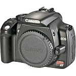Canon Digital Rebel XT 8MP Digital SLR Camera (Body Only - Black)
