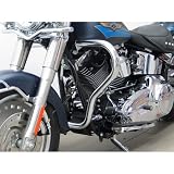 Produkt-Bild: Schutzb&uuml;gel, gro&szlig;e Ausf&uuml;hrung aus 38 mm Rohr, unten schmal f&uuml;r Harley Davidson Softail Modelle ab Bj. 2007 (Twin Cam 96B)