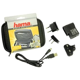 Hama Worldwide GB/EU/US Sat Nav Travel Accessory Pack for 4.3-inch and 3.5-inch TomTom, Garmin and Navman Models