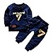 puseky Toddler Baby Boys Girls Sweatshirt Tops+Pants Tracksuits Outfits Clothes