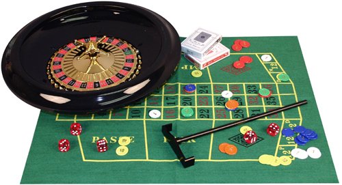 Deluxe 16 inch Roulette Wheel Set w/Accessories
