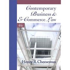Contemporary Business and E-Commerce Law: The Legal, Global, Digital and Ethical Environment