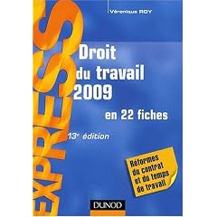 Droit du travail 2009