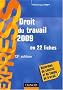 Droit du travail 2009