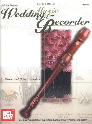 Mel Bay Wedding Music for Recorder