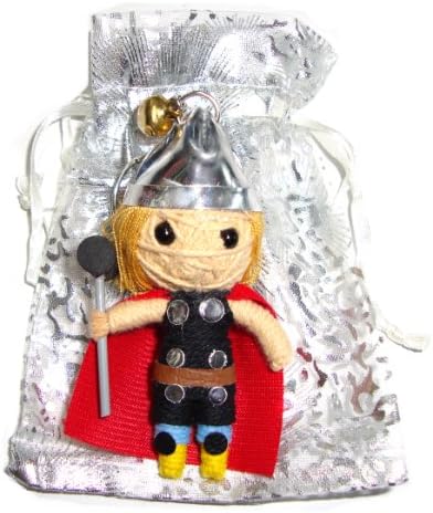Thor Chris Hemsworth Voodoo String Doll Keyring Keychain