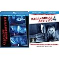 Paranormal Activity 1 2 3 4 Extended Edition Movie Bundle [Blu-ray Set] New
