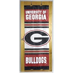 Georgia Bulldogs NCAA Door Flag by New Creative