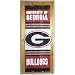 Georgia Bulldogs NCAA Door Flag by New Creative