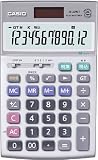 CASIO ジャスト型電卓 時間計算タイプ12桁JS-20WT