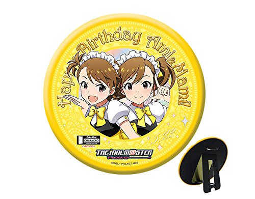CHARACRO feat.アイドルマスター 双海亜美 双海真美 生誕祭記念 スタンド缶バッジ