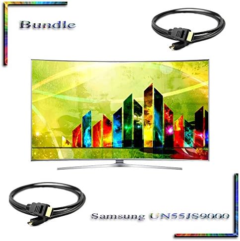 CYBER MONDAY UN55JS9000 55 inch curved Smart LED 4K Ultra HD TV un55js9000 BUNDLE