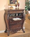 Unique Design Secretary Console Table Bombe Chest
