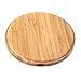 Qi Wireless Charger, GMYLE Wood Series Ultra-Slim Qi Charging Pad for Samsung Galaxy S7 / S6 / Edge / Plus, Note 5, Nexus and all Qi-Enabled Devices - Bamboo