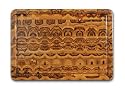 Proteak Teak Cutting Board Rectangle 20-by-14-by-2-1/2-Inch Hand Grip and Juice Canal, End Grain