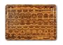 Proteak Teak Cutting Board Rectangle 20-by-14-by-2-1/2-Inch Hand Grip and Juice Canal, End Grain