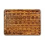 Proteak Teak Cutting Board Rectangle 20-by-14-by-2-1/2-Inch Hand Grip and Juice Canal, End Grain