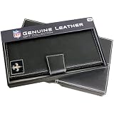 New Orleans Saints Leather Checkbook Holder