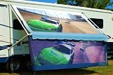 Custom Graphic Designed Awning and Awning Topper
