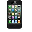 Otterbox Impact Series Silicone Case for iPhone 4 & 4S  - Retail Packaging - Black