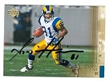 Az-Zahir Hakim Autographed/Hand Signed Football Card (St. Louis Rams) 2000 Upper Deck #139
