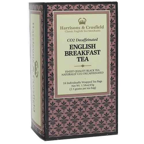 Harrisons & Crosfield Co2 Decaffeinated English Breakfast Tea, Dispenser Box, Fresh... by Harrisons & Crosfield