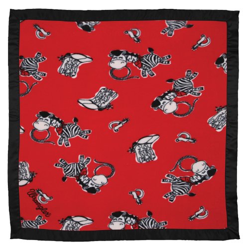 Wrangler® Striped Horse Fleece Baby Blanket ON