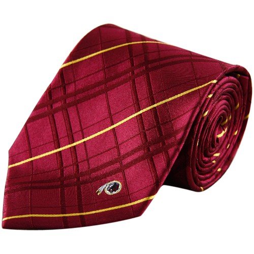 Washington Redskins Oxford Stripe Woven Silk Necktie