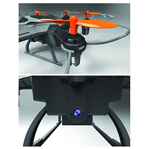 Imagen 4 de ILov Yizhan i6s Mini Helicopter Drone 2.4G RC Hexacopter with 6 Axis Gyro 3D Roll 2.0MP Camera (Pack 1, Negro)