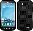 MyBat Astronaut Phone Protector Cover for LG Optimus L90 - Retail Packaging - Black
