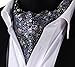 SetSense Men's Floral Jacquard Woven Self Cravat Tie Ascot